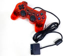 Controle Para PS2 Colorido Transparente