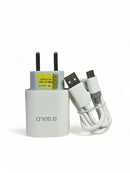 Carregador de Celular Turbo Tipo C Gold