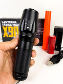 Lanterna Portátil Led Recarregável X900