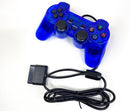 Controle Para PS2 Colorido Transparente