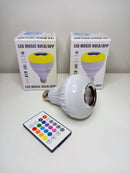 Lâmpada Musical Colorida Bluetooth