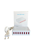 ESTAÇÃO DE RECARGA USB 8 PORTAS