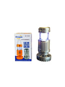 LAMPIÃO LANTERNA LED COM VENTILADOR USB E ENERGIA SOLAR