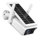 Câmera de Segurança Wifi Com Placa Solar