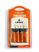 Kit Carregador Com Pilhas Recarregáveis