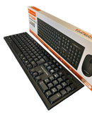 KIT TECLADO E MOUSE SEM FIO PADRÃO HMASTON JP103