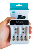 CARREGADOR DE PILHAS KNUP AA/AAA/9V