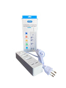 Extensão 3 BOCAS + USB + Tipo C