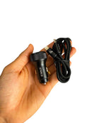 KIT CARREGADOR VEICULAR TURBO 60W GOLD TIPO C - LIGHTNING CJ12