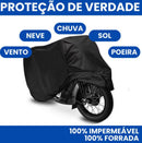 CAPA PARA COBRIR MOTO TÉRMICA DE COURO 100% IMPERMEÁVEL