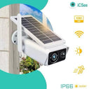 Câmera de Segurança Wifi Com Placa Solar