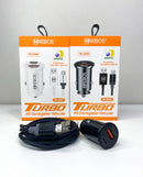 Kit Cabo e Carregador Turbo Automotivo Hrebos V8