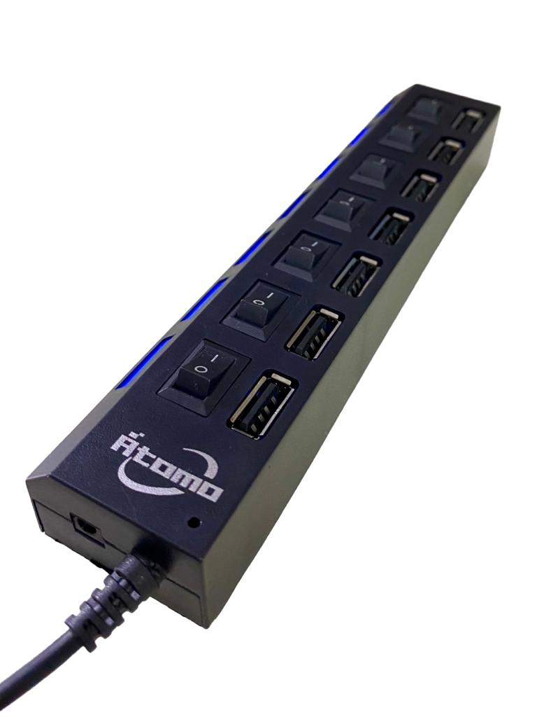 Extensão Hub USB 7 Portas
