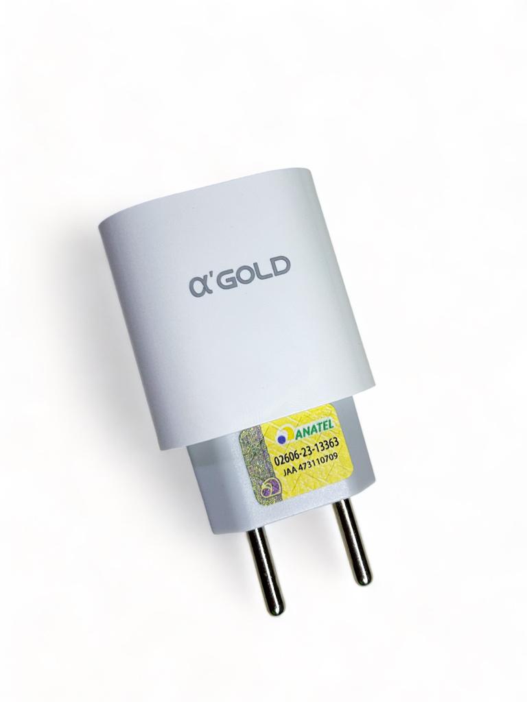 Carregador de Celular Turbo V8 Gold