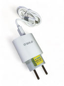 Carregador de Celular Turbo V8 Gold