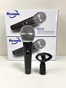 Microfone Profissional Com Fio M-58