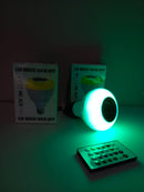 Lâmpada Musical Colorida Bluetooth