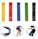 Kit 5 Faixas Elásticas Mini Band