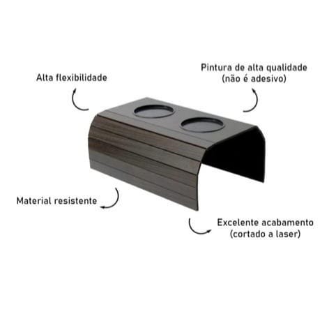 Porta Copos Para Sofá