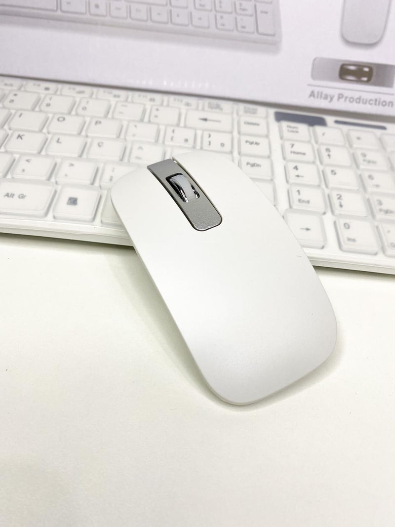 Kit Teclado e Mouse Sem Fio