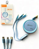 Cabo USB 3 em 1 GOLD