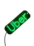 Placa Refletiva Uber