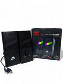 Caixa de Som Para PC Knup Led