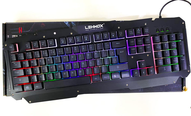 Teclado Gamer RGB Lehmox