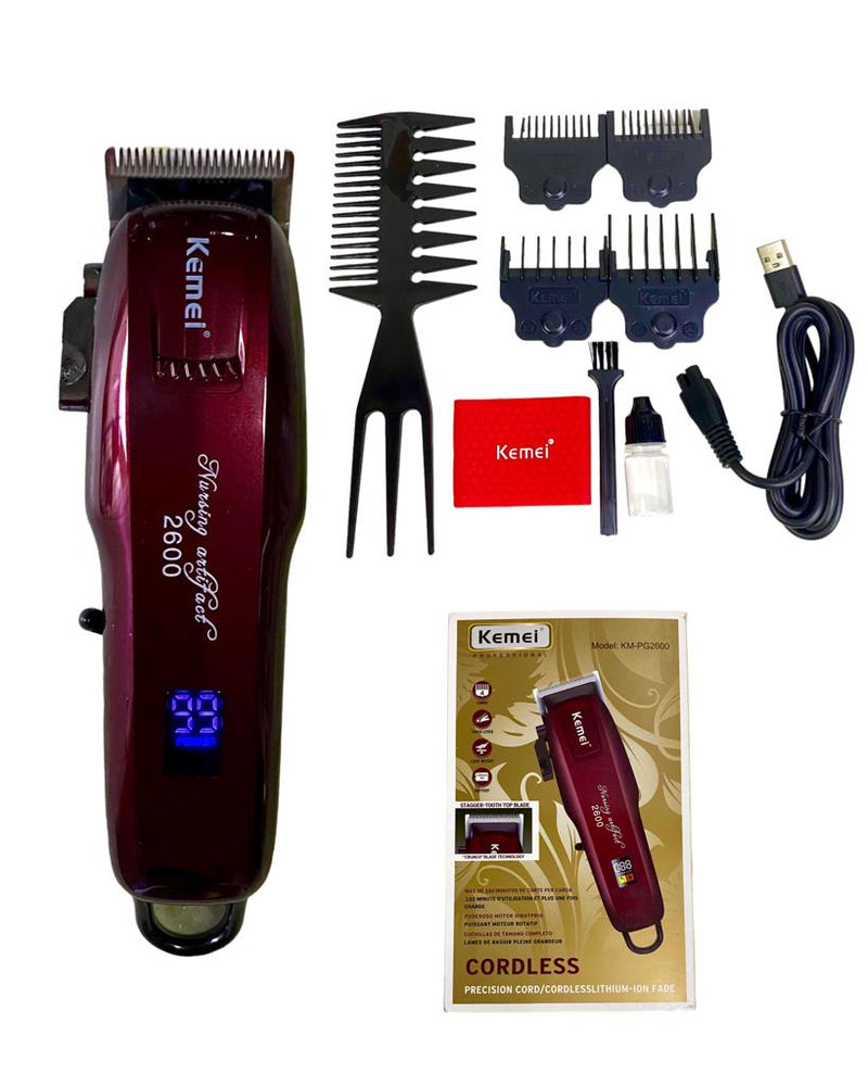 Barbeador Profissional Kemei KM-2600