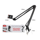 Suporte de Celular Com Braço Articulado e Ajustável de Mesa