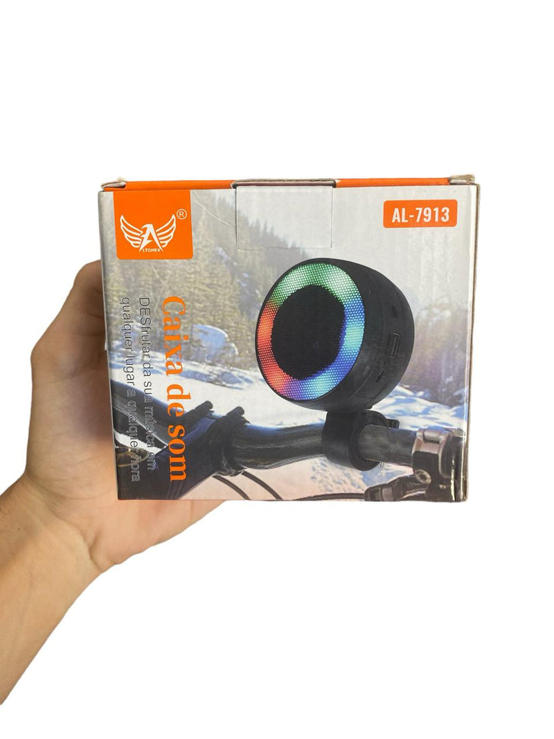 Caixa de Som Com Suporte Para Bicicleta Altomex AL-7913