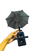 SUPORTE DE CELULAR PARA MOTO COM MINI GUARDA CHUVA OBERON OR-SP25