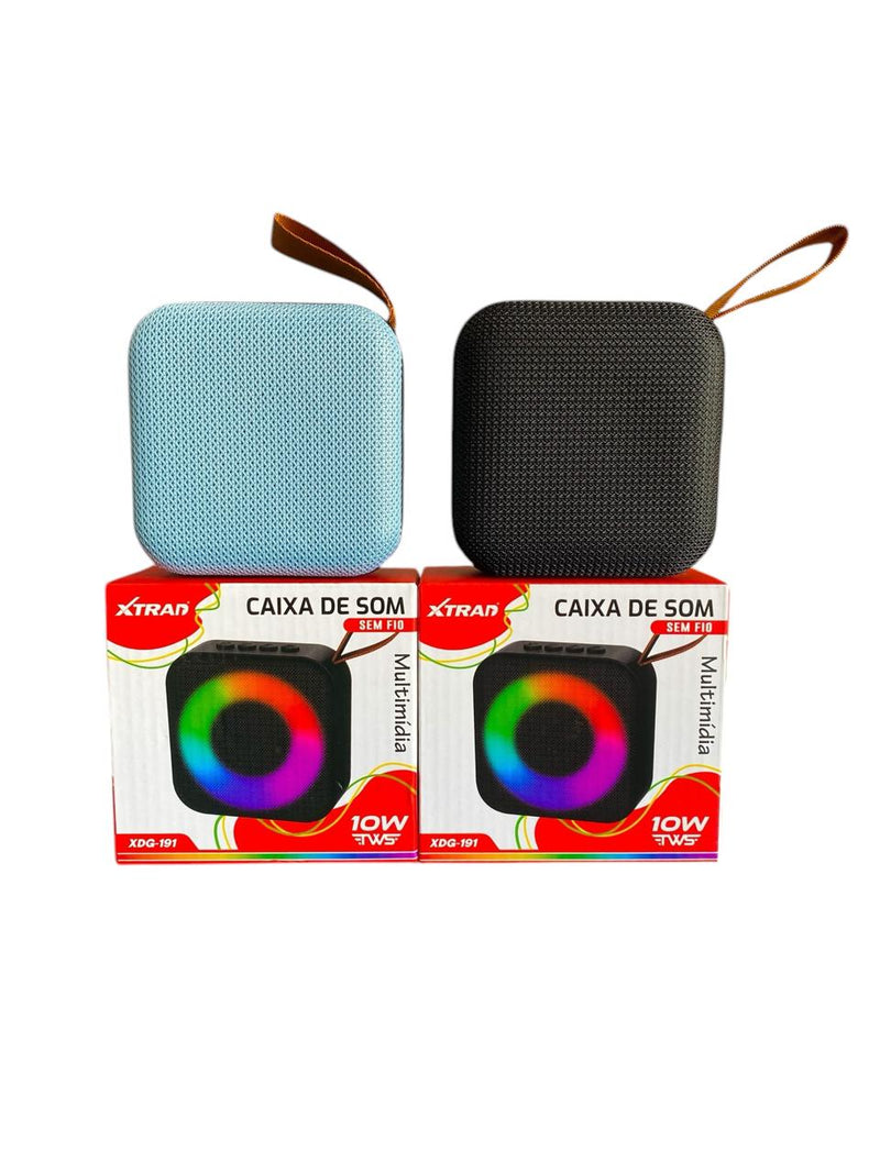CAIXA DE SOM LED BLUETOOTH XTRAD XDG-191 10W
