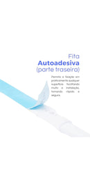 FITA DE LED 10 METROS BRANCO QUENTE TOMADA 220V