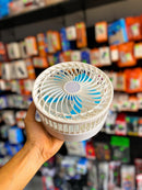 VENTILADOR PORTÁTIL REGULÁVEL COM SUPORTE PARA CELULAR
