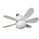 VENTILADOR LÂMPADA LED RETRÁTIL 60W
