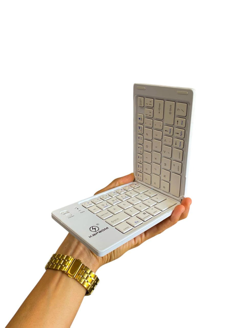 Mini Teclado Dobrável Bluetooth Kapbom KA-690