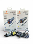 CARREGADOR VEICULAR TURBO 87.5W TPC-TPC HMASTON