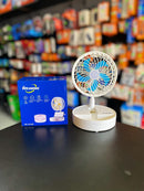 VENTILADOR PORTÁTIL REGULÁVEL COM SUPORTE PARA CELULAR