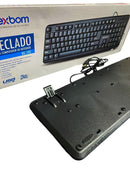 TECLADO PARA COMPUTADOR E NOTEBOOK EXBOM BK-102