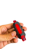 LANTERNA DE SEGURANÇA PARA BICICLETA ONISTEK RECARREGÁVEL