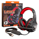 Headset Gamer USB Lehmox LEF-1210