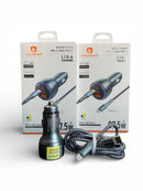 CARREGADOR VEICULAR TURBO 87.5W TPC-TPC HMASTON