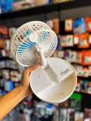 VENTILADOR PORTÁTIL REGULÁVEL COM SUPORTE PARA CELULAR