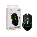 MOUSE GAMER SEM FIO HMASTON MS10 RGB RECARREGÁVEL