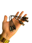 CABO CURTO HMASTON CARREGAMENTO RÁPIDO V8, TIPO C E LIGHTNING