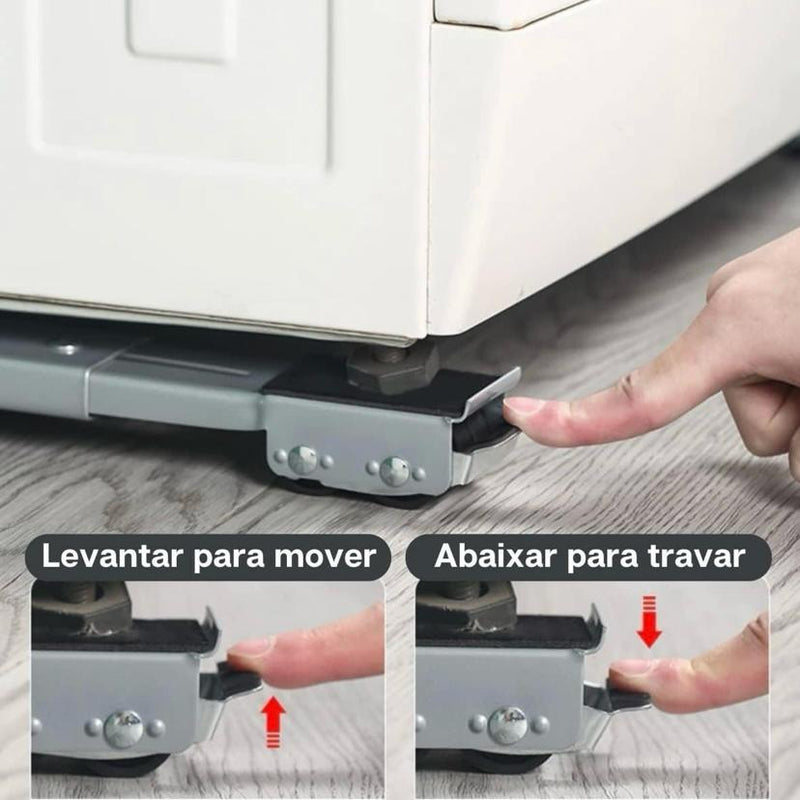 Suporte Com Rodinhas Para Eletrodomésticos