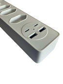 Extensão 3 BOCAS + USB + Tipo C