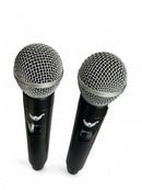 Microfone Duplo Profissional Sem Fio Altomex M-998W