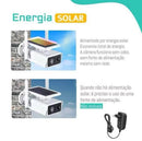 Câmera de Segurança Wifi Com Placa Solar